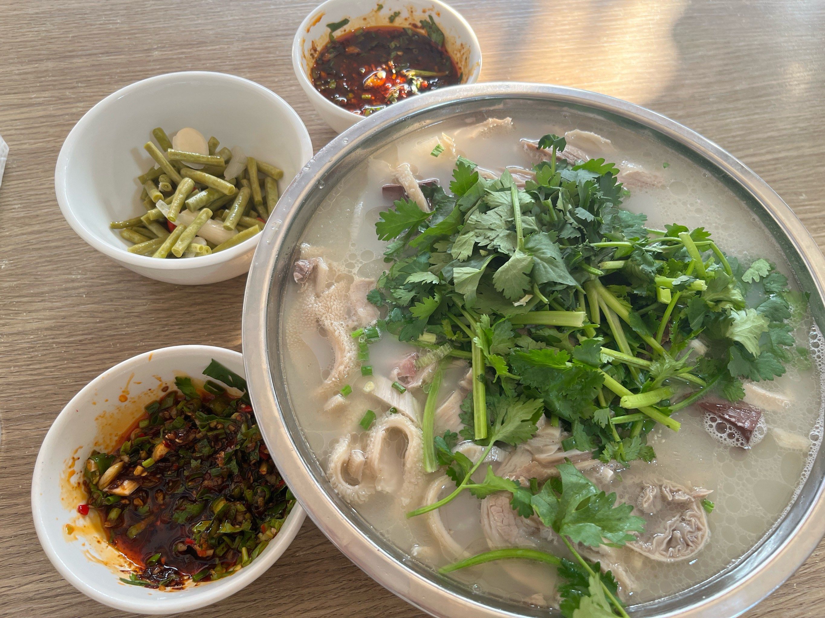 清汤羊肉蘸水调配 羊肉蘸水调制秘诀