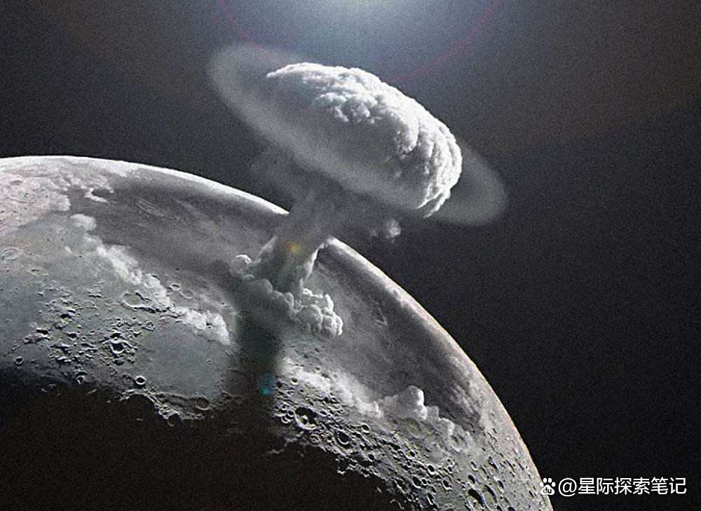 美俄科学家为什么曾想炸月球，这样地球才安全，他们发...