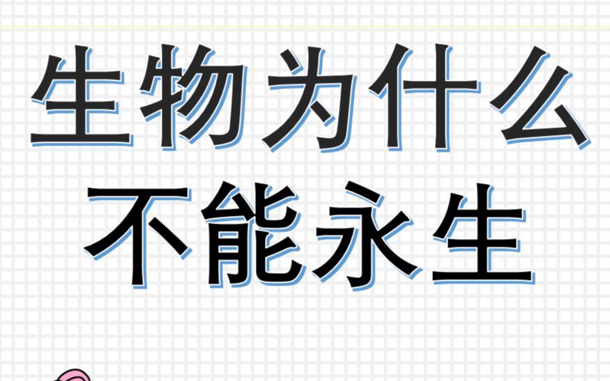 为什么生物不能永生？热力学第二定律到底意味着什么？