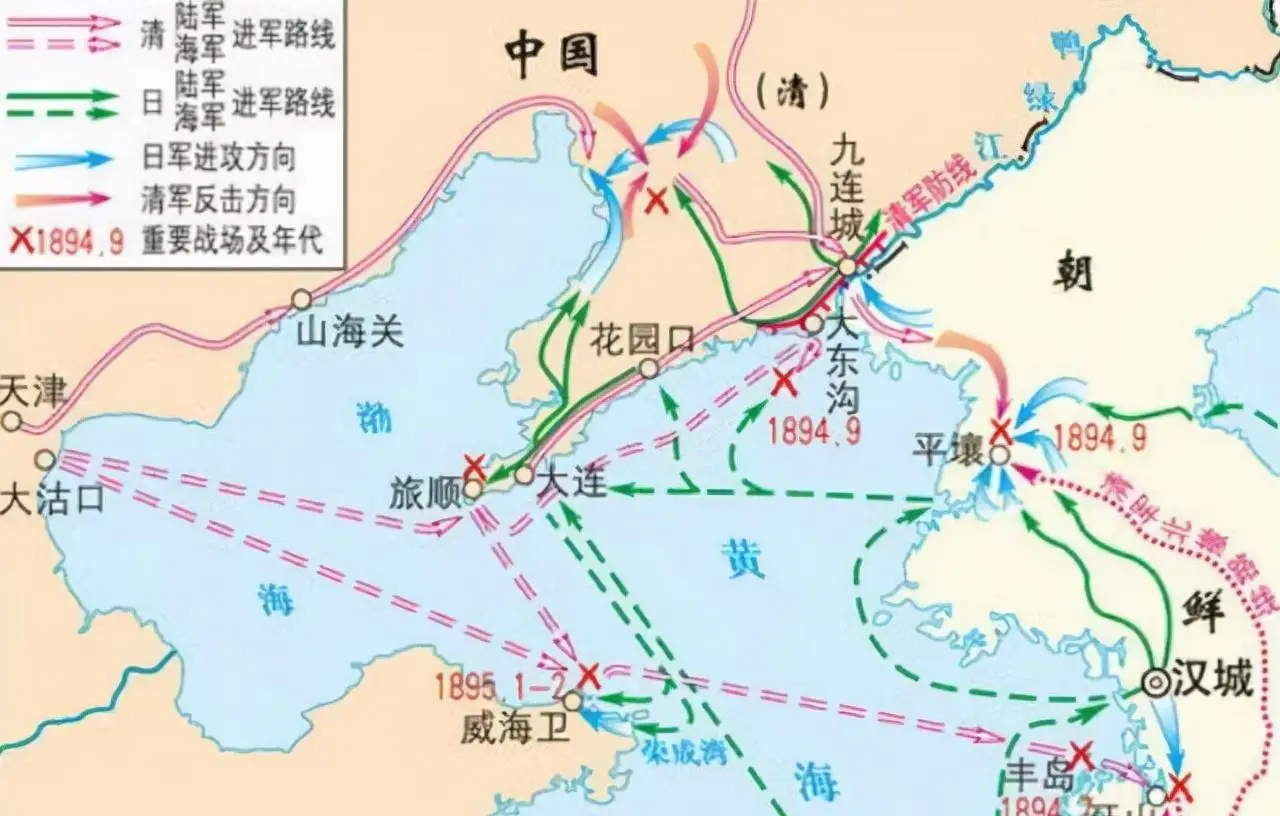 甲午战争到底爆发在哪年？中国和日本的军力差距有多大？