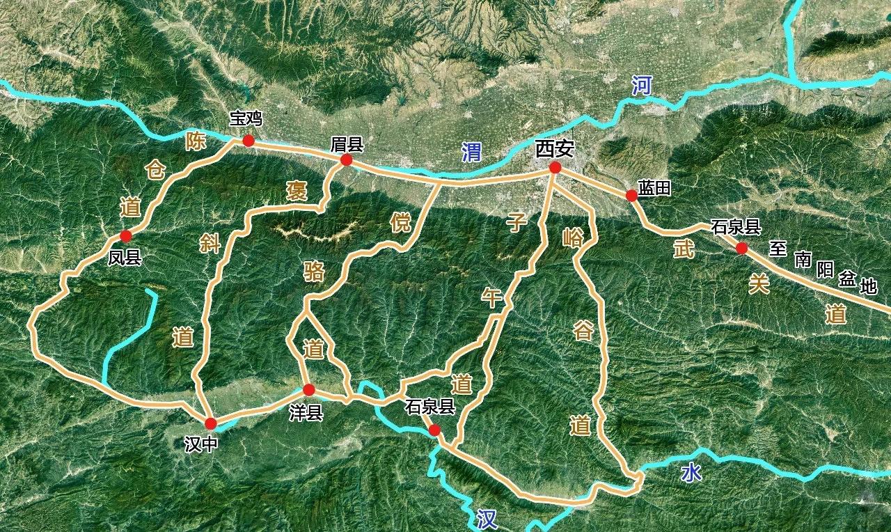 从秦岭到四川有多少古栈道？...
