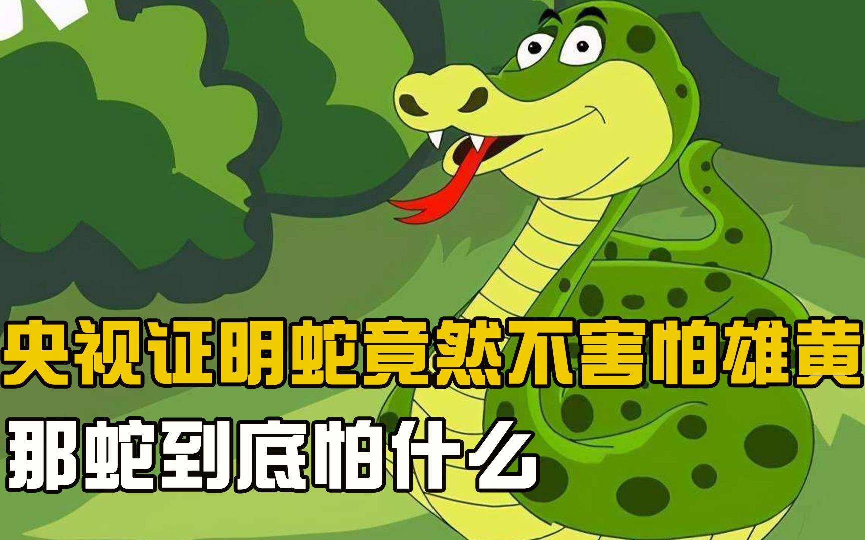 蛇最害怕什么药？为什么“闻”到一些味道就跑了？...